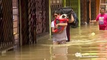 Peru city floods after sewage line breaks