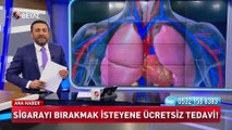 Sigarayı bırakmak isteyene ücretsiz tedavi