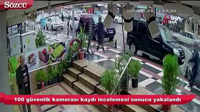 Silahla banka soyan zanlı yakalandı