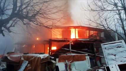 Karamürsel'de ev yangını - KOCAELİ