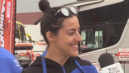 Sara García, la primera motociclista española en afrontar el Rally Dakar