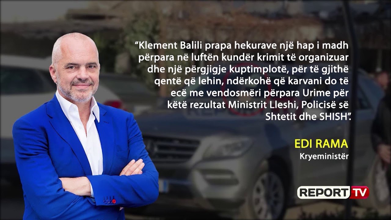 Report Tv-Arrestimi i Klement Balilit reagon po...