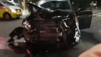 청주 청원구서 음주 차량 사고...2명 부상 / YTN