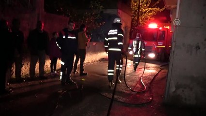 Prizde unutulan ütü nedeniyle yangın çıktı - ADANA