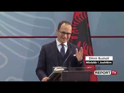 Report Tv-Bushati takon ministrin italian Enzo Moavero Milanesi