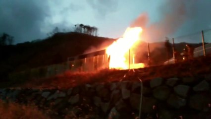 태양광 저장시설 또 화재...Btv 서비스 장애 / YTN