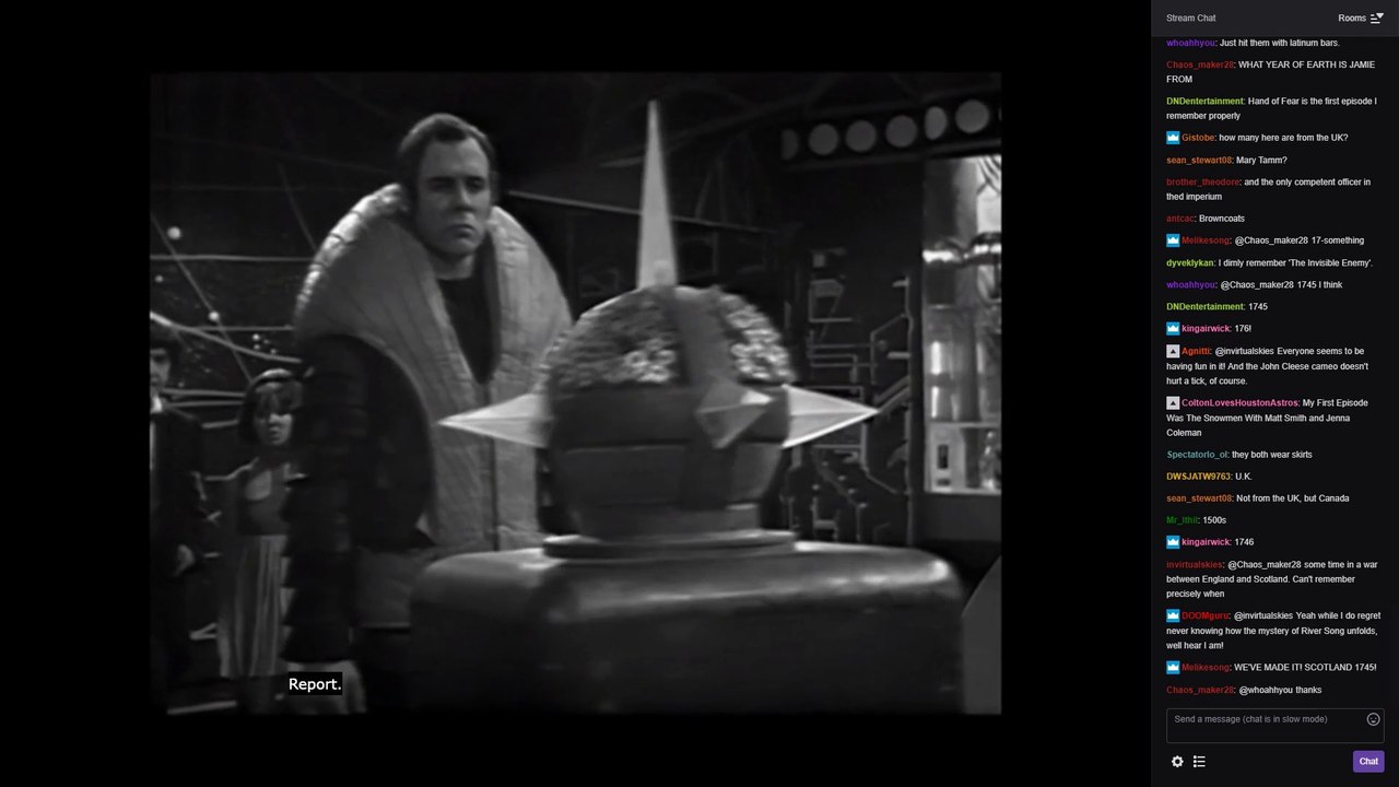 TwitchPresents - Doctor Who Stream - The Dominators (4/5)