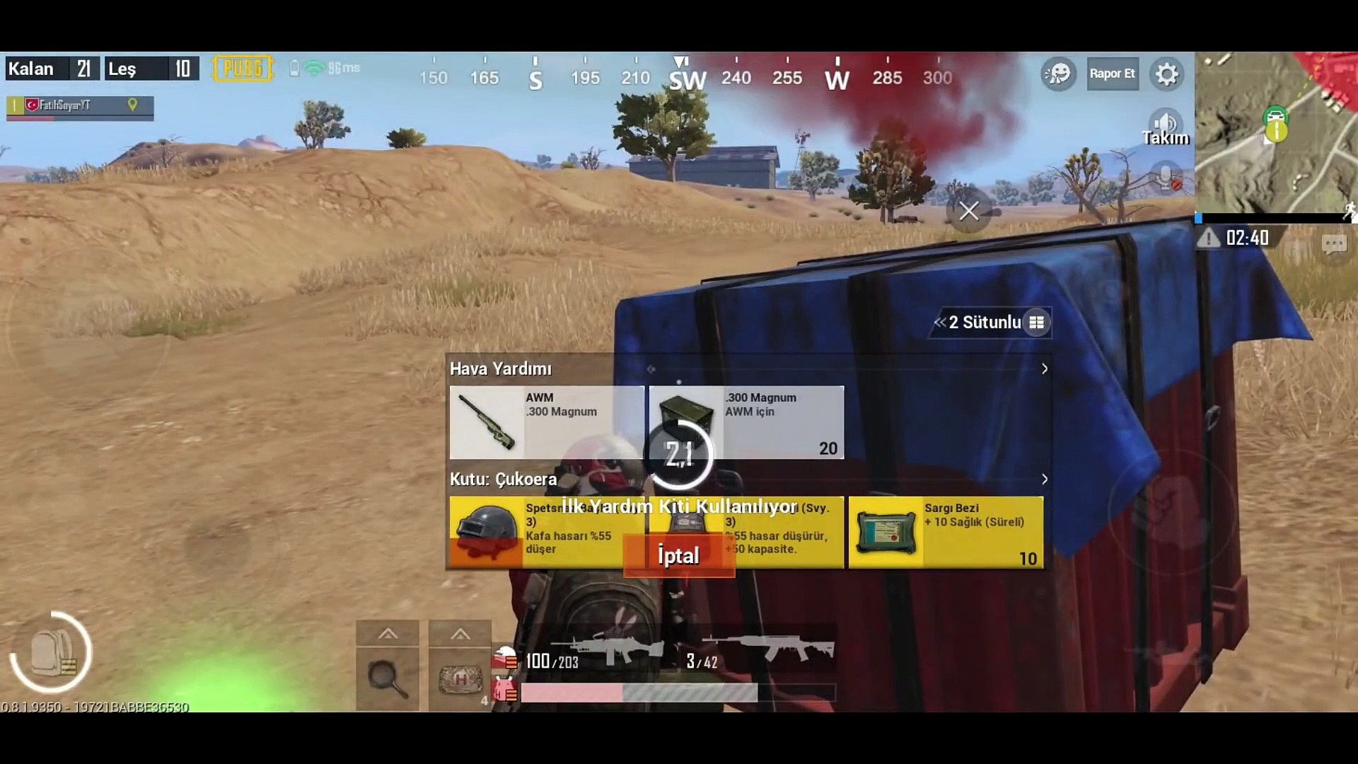 -PUBG Mobile- Yüksek Sıralamada 18 Kill !