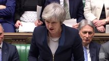 İngiliz Parlamentosu May'in Brexit Anlaşmasını Reddetti - İngiltere Başbakanı Theresa May (2)