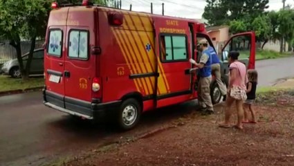 Menina de cinco anos é socorrida no Esmeralda