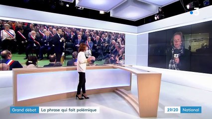 Grand débat : Emmanuel Macron face aux maires a assumé ses petites phrases
