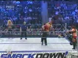 Smackdown 1 4 08 Victoria & Kenny vs Chuck & Michelle