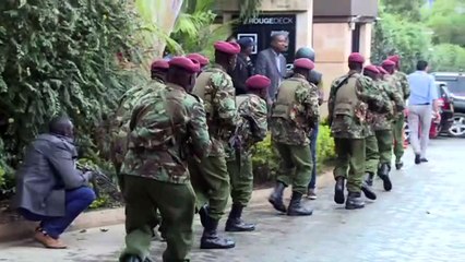 UGC images show smoke rising from Nairobi hotel