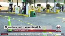 Sigue desabasto de combustible en Guanajuato
