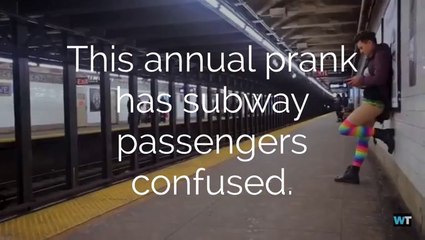 The Real Reason Behind No Pants Subway Riders That Are Leaving People Confused