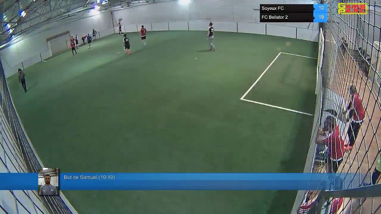 But de Samuel (10-19) - Soyeux FC Vs FC Bellator 2 - 15/01/19 19:00 - LIGUE 4 - Poitiers Game Parc