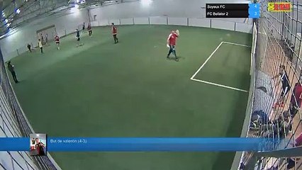 But de valentin (4-3) - Soyeux FC Vs FC Bellator 2 - 15/01/19 19:00 - LIGUE 4 - Poitiers Game Parc