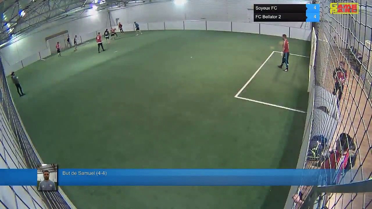 But de Samuel (4-4) - Soyeux FC Vs FC Bellator 2 - 15/01/19 19:00 - LIGUE 4 - Poitiers Game Parc