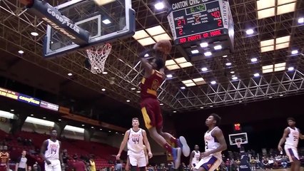 Kobi Simmons slams home the alley-oop