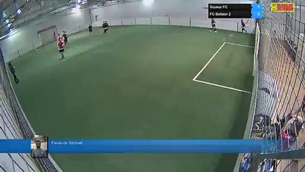 Faute de Samuel - Soyeux FC Vs FC Bellator 2 - 15/01/19 19:00 - LIGUE 4 - Poitiers Game Parc