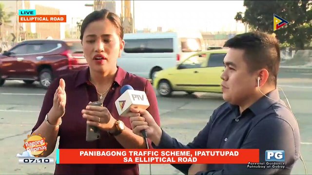 ON THE SPOT: Panibagong traffic scheme, ipatutupad sa Elliptical road