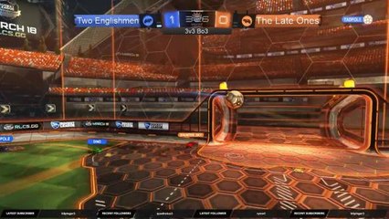 Tadpole skips straight from a nice dive into a dirty goalie trip