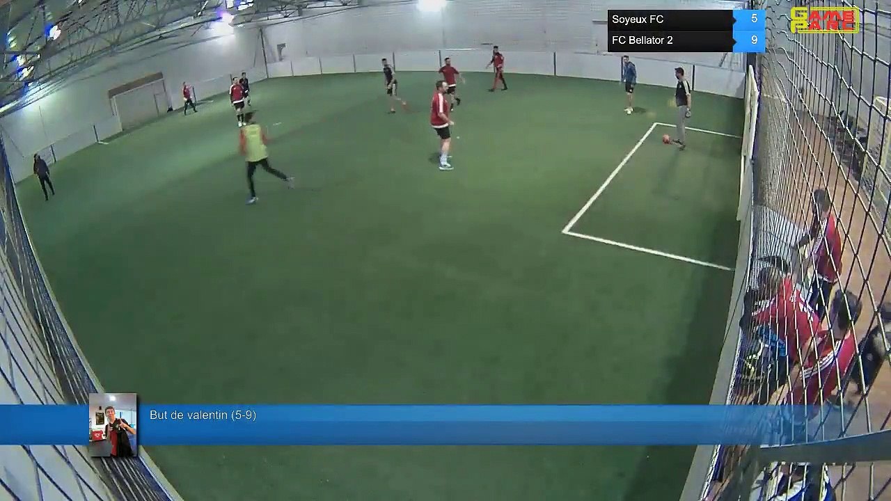 But de valentin (5-9) - Soyeux FC Vs FC Bellator 2 - 15/01/19 19:00 - LIGUE 4 - Poitiers Game Parc