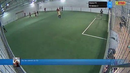 But de valentin (6-15) - Soyeux FC Vs FC Bellator 2 - 15/01/19 19:00 - LIGUE 4 - Poitiers Game Parc