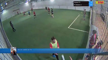 But de valentin (9-17) - Soyeux FC Vs FC Bellator 2 - 15/01/19 19:00 - LIGUE 4 - Poitiers Game Parc