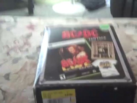 AC/DC Rock Band Track Pack (Xbox 360) Unboxing