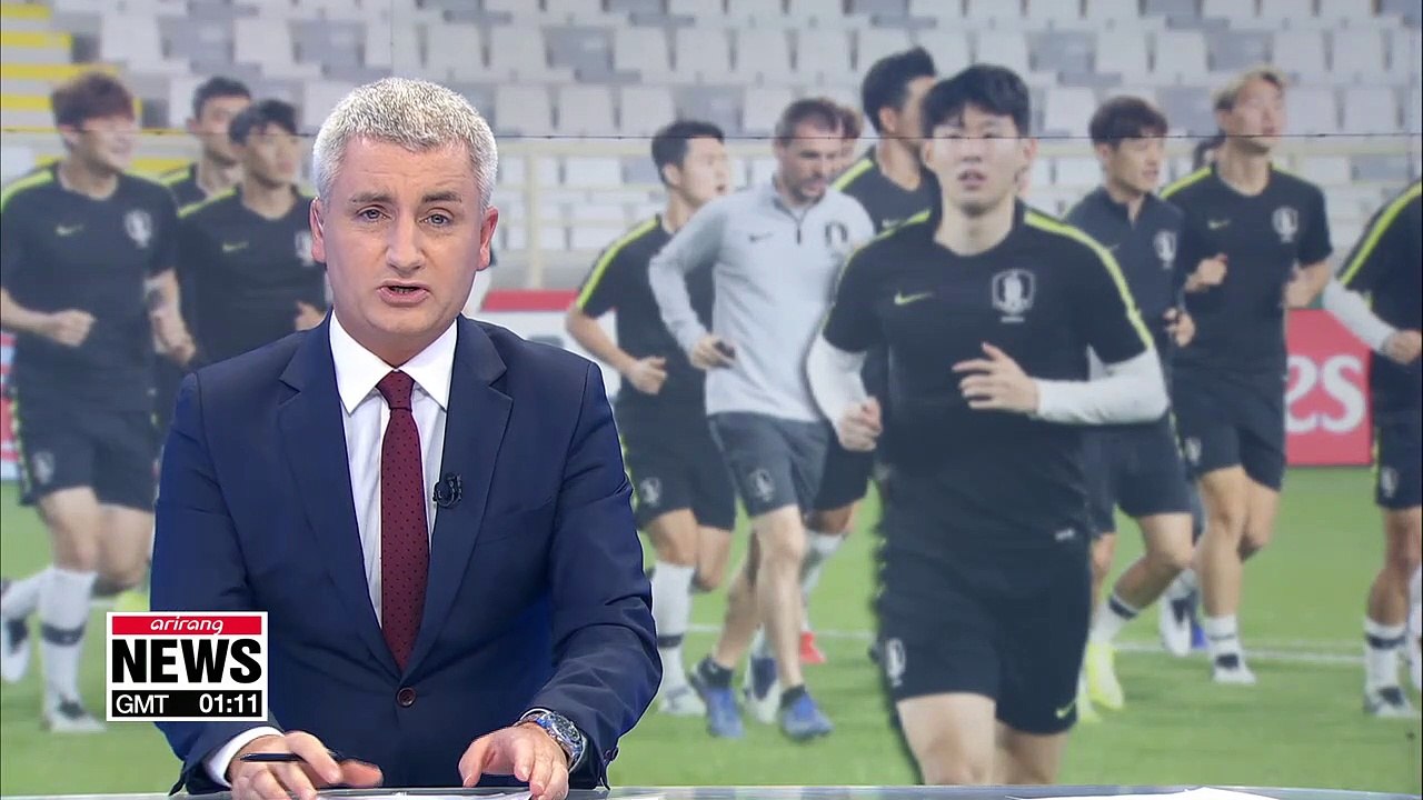 S. Korea's star forward Son Heung-min prepares for his first Asian Cup match against China