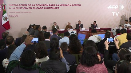 México instala comisión para esclarecer caso de 43 estudiantes