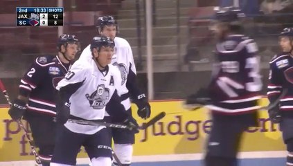 ECHL Jacksonville Icemen 2 at South Carolina Stingrays 1