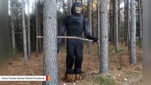 North Carolina Drivers Are Reporting Bigfoot Sighting Over A Statue With Glowing Eyes