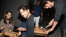 Sidharth Malhotra celebrates his BIRTHDAY with Media; Watch video | FilmiBeat