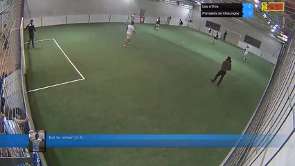 But de romain (2-3) - Les orthos Vs Pompiers de Chauvigny  - 15/01/19 20:00 - Ligue A