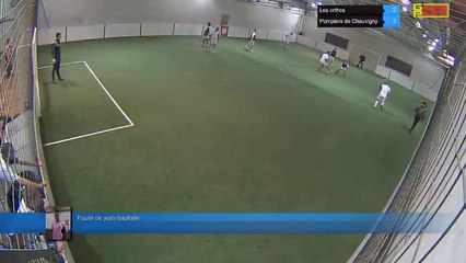 Faute de jean-baptiste - Les orthos Vs Pompiers de Chauvigny  - 15/01/19 20:00 - Ligue A