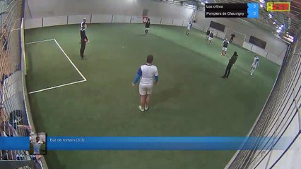 But de romain (3-3) - Les orthos Vs Pompiers de Chauvigny  - 15/01/19 20:00 - Ligue A