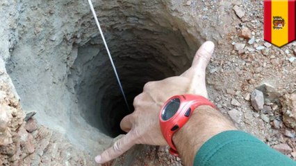 Desperate hunt for toddler who fell 360 feet down well continues