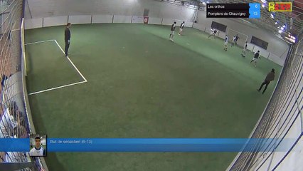 But de sebastien  (6-13) - Les orthos Vs Pompiers de Chauvigny  - 15/01/19 20:00 - Ligue A