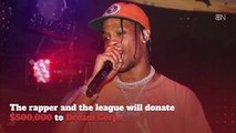 Travis Scott And The NFL Make Big Super Bowl Charity Donations