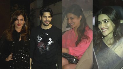 Jacqueline, Katrina & others attend Siddharth Malhotra's b'day party