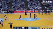Notre Dame vs. North Carolina Basketball Highlights (2018-19)