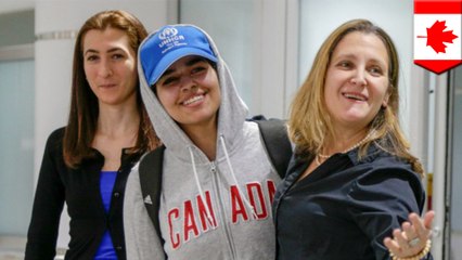 Saudi teen who fled her family in fear gets a new home in Canada