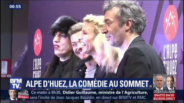 Alexandra Lamy, présidente du jury du Festival de l'Alpe d'Huez