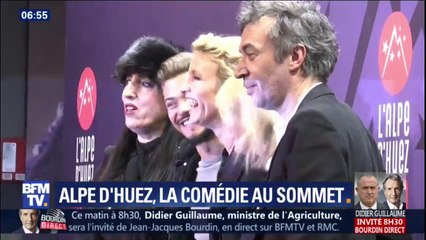 Alexandra Lamy, présidente du jury du Festival de l'Alpe d'Huez