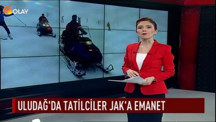 Uludağ'da tatilciler Jak'a emanet