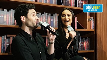 Penn Badgley, Shay Mitchell say 'Mahal kita'