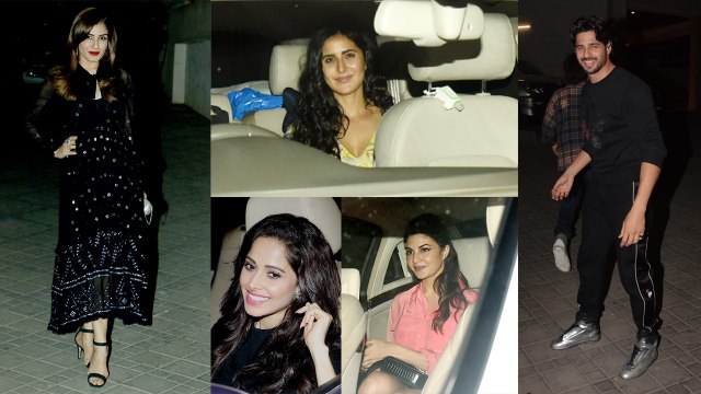 Katrina Kaif, Sonakshi Sinha & otters attend Sidharth Malhotra's Birthday; Watch video | Boldsky