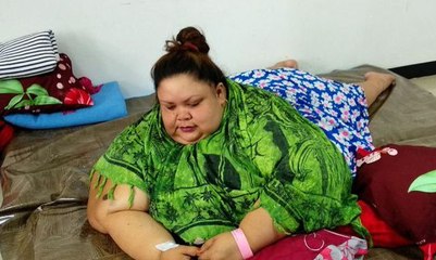 Perempuan dengan Obesitas Dipindahkan ke Ruang Rawat